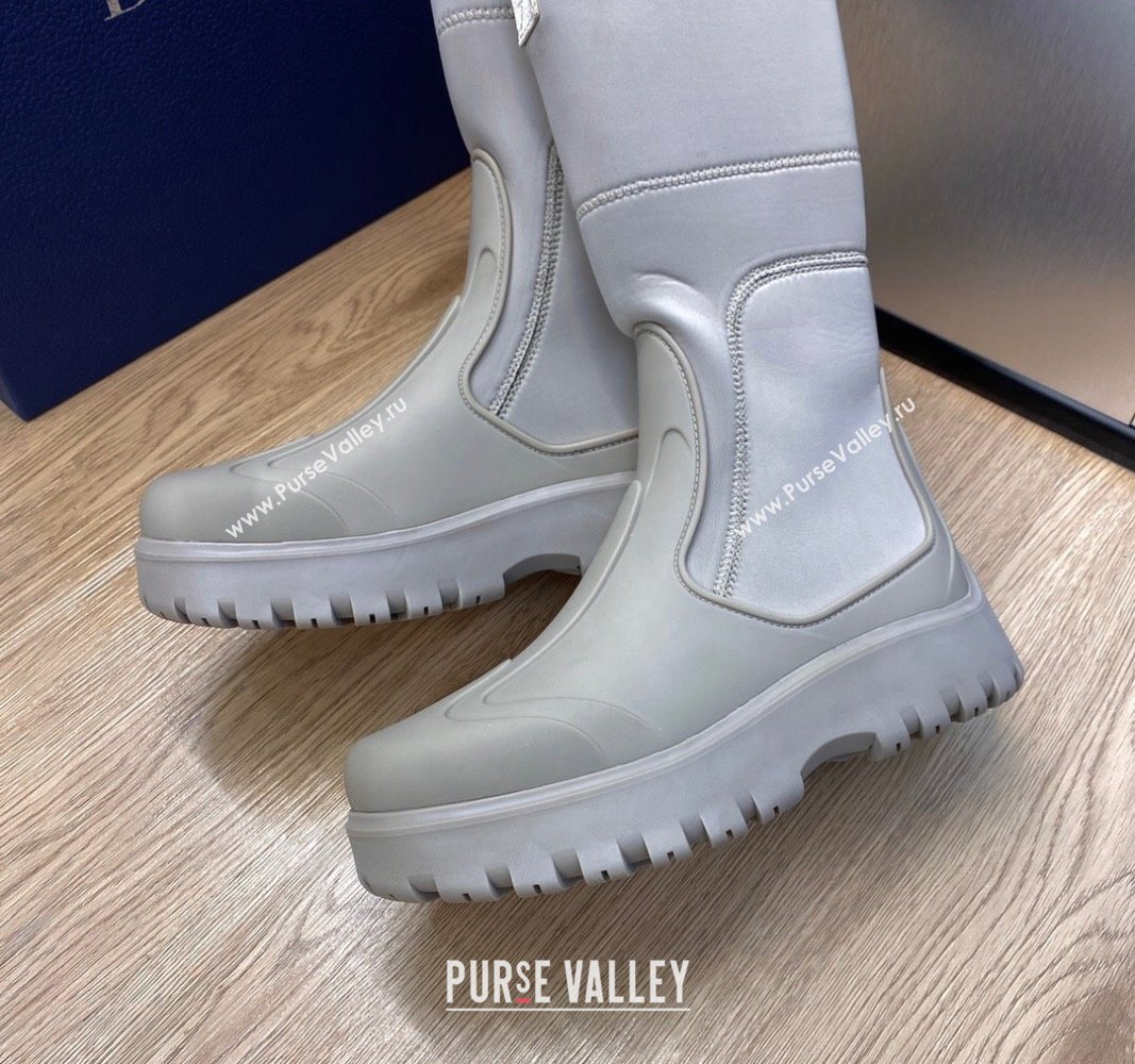 Dior Garden Rubber Women/Men Rain Boots Beige 2023 (jincheng-23092213)