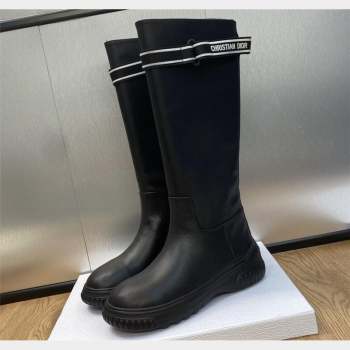 Dior D-Racer Boots in Calfskin Black 2023 (jincheng-23092215)