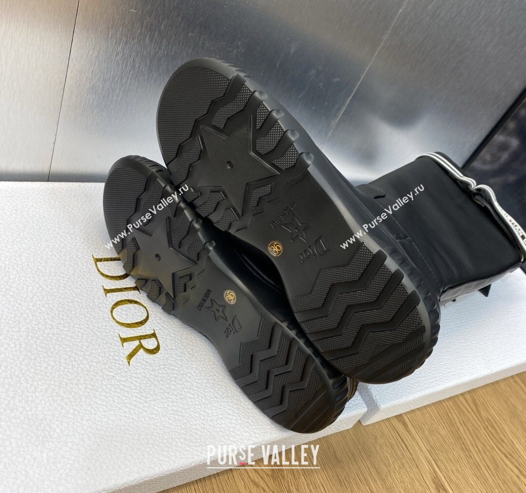 Dior D-Racer Boots in Calfskin Black 2023 (jincheng-23092215)
