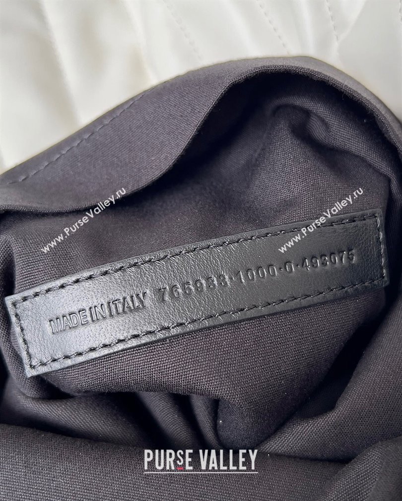 Balenciaga Monaco Large Chain Bag in quilted thin calfskin White 2023 (jiche-23092810)