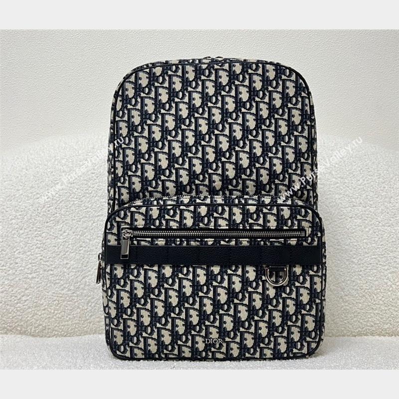 Dior Safari Backpack Bag in Beige and Black Dior Oblique Jacquard 2023 (XXG-23092821)