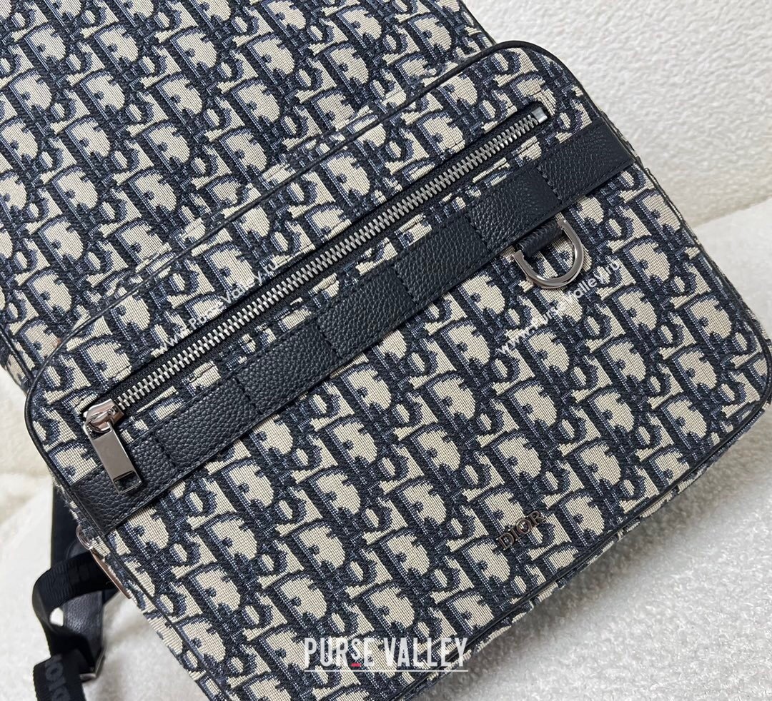 Dior Safari Backpack Bag in Beige and Black Dior Oblique Jacquard 2023 (XXG-23092821)