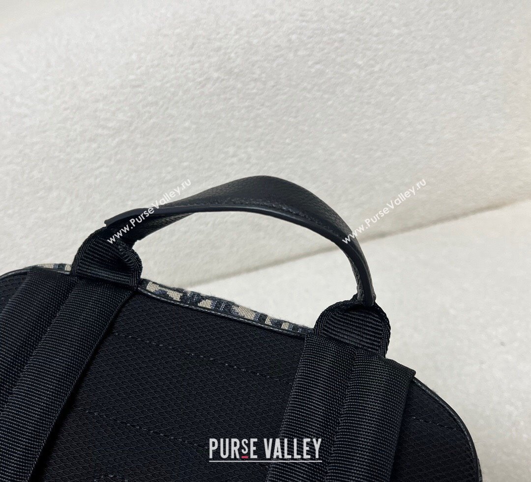 Dior Safari Backpack Bag in Beige and Black Dior Oblique Jacquard 2023 (XXG-23092821)