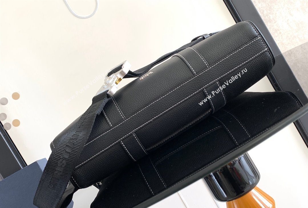 Dior Lingot Briefcase Bag in Black Smooth Calfskin 2023 (XXG-23092825)