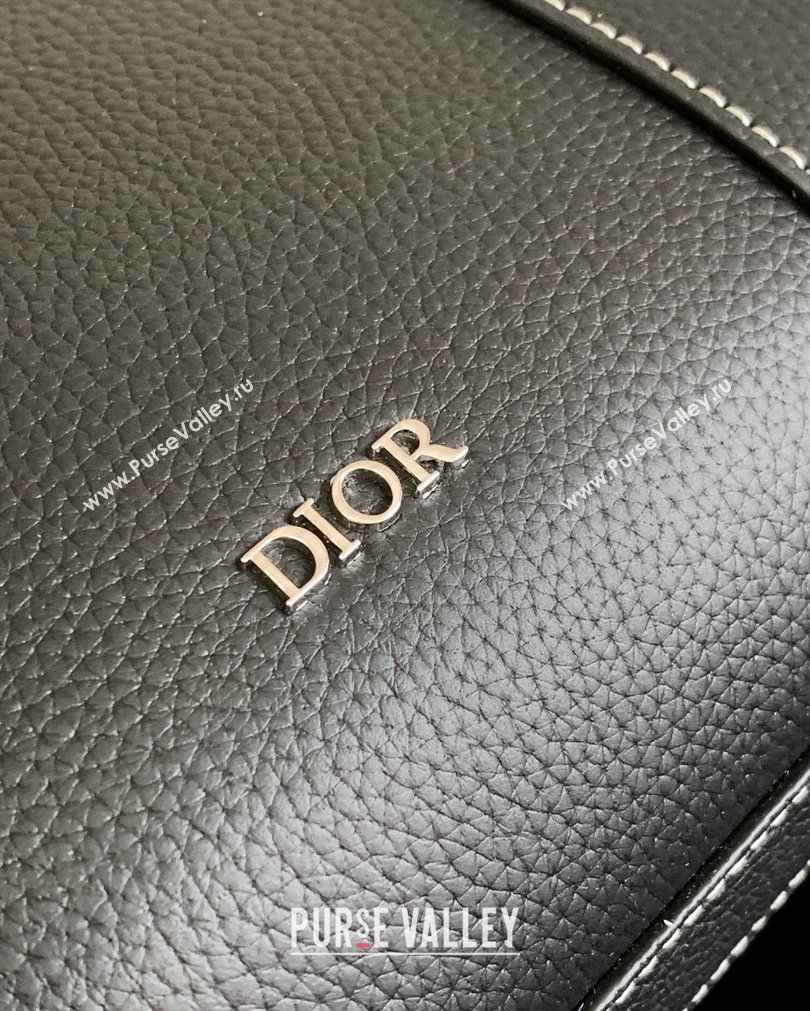 Dior Lingot Briefcase Bag in Black Smooth Calfskin 2023 (XXG-23092825)