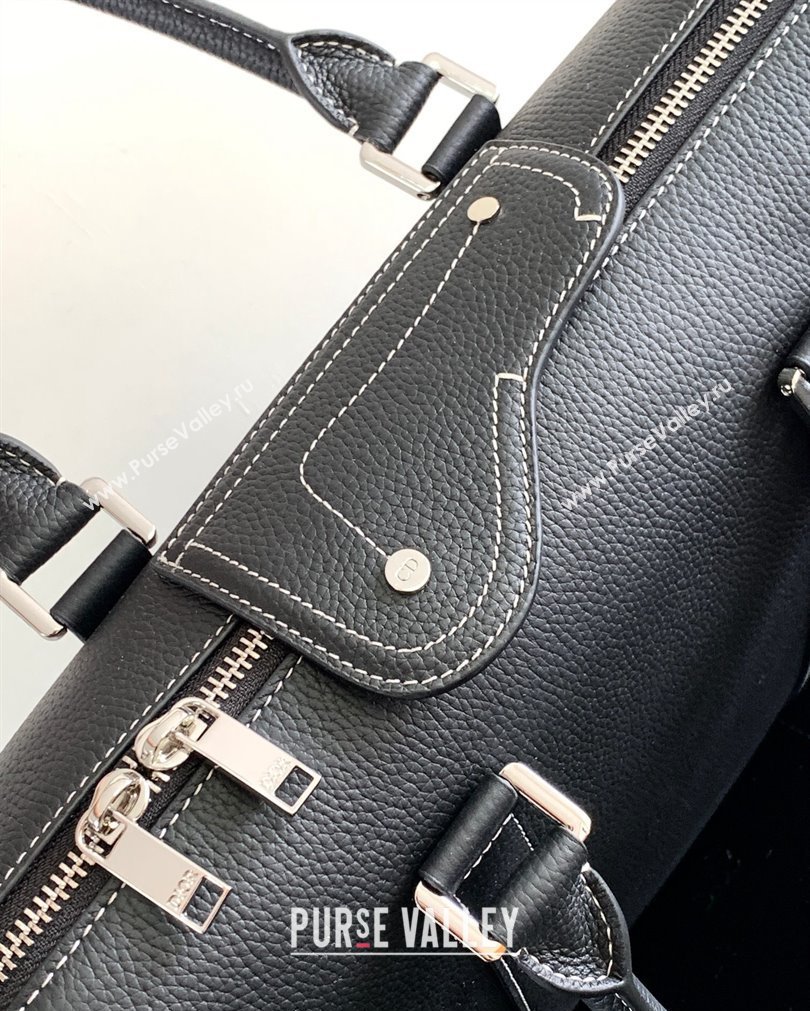 Dior Lingot Briefcase Bag in Black Smooth Calfskin 2023 (XXG-23092825)