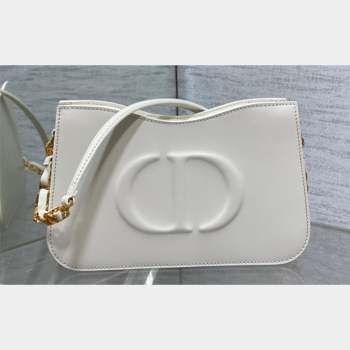 Dior CD Signature Hobo Mini Bag in White Calfskin with Embossed CD Signature 2023 (XXG-23100606)
