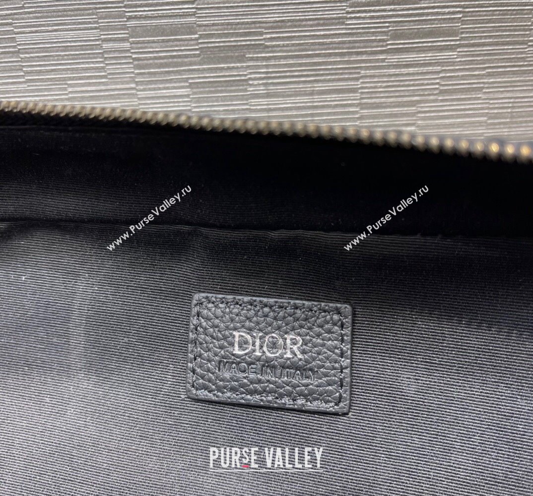 Dior Safari Bag with Strap in Black Dior Oblique Jacquard 2023 (XXG-23100611)