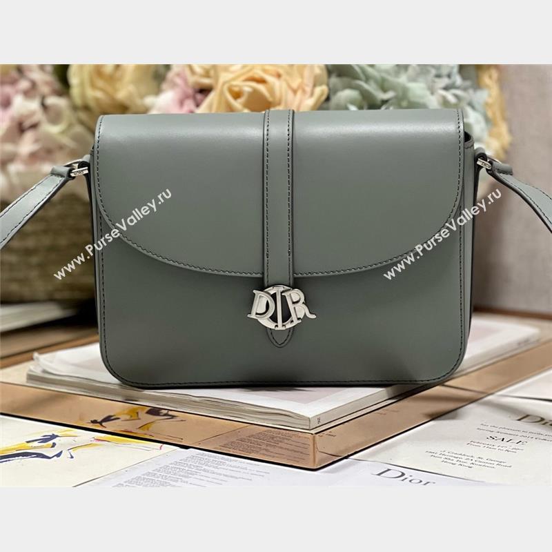 Dior boxy flap Men Bag with strap in Calfskin Gray 2024 (XXG-23100618)