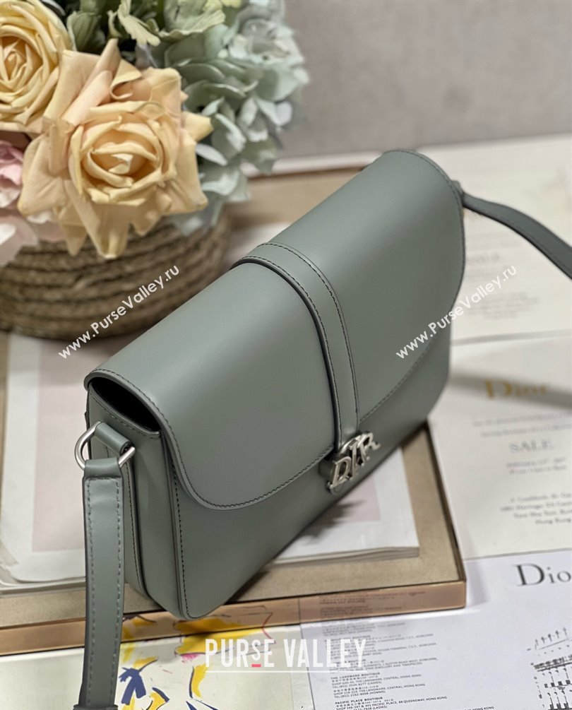 Dior boxy flap Men Bag with strap in Calfskin Gray 2024 (XXG-23100618)