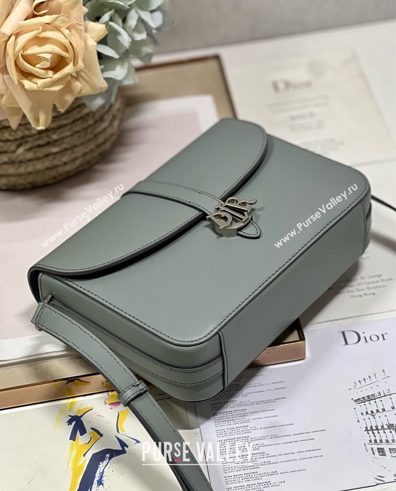 Dior boxy flap Men Bag with strap in Calfskin Gray 2024 (XXG-23100618)