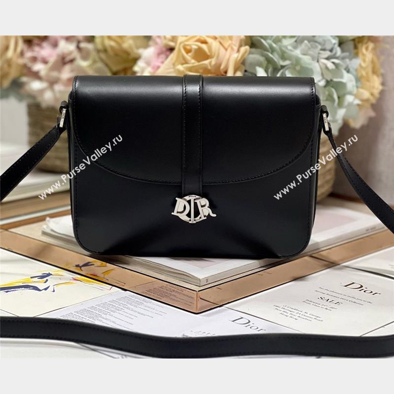 Dior boxy flap Men Bag with strap in Calfskin Black 2024 (XXG-23100616)