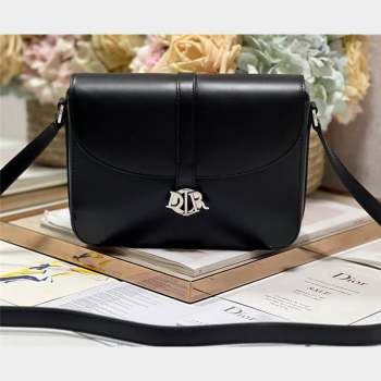 Dior boxy flap Men Bag with strap in Calfskin Black 2024 (XXG-23100616)