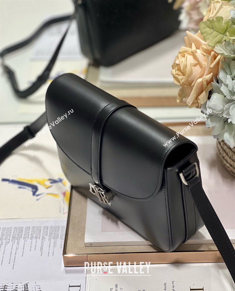 Dior boxy flap Men Bag with strap in Calfskin Black 2024 (XXG-23100616)