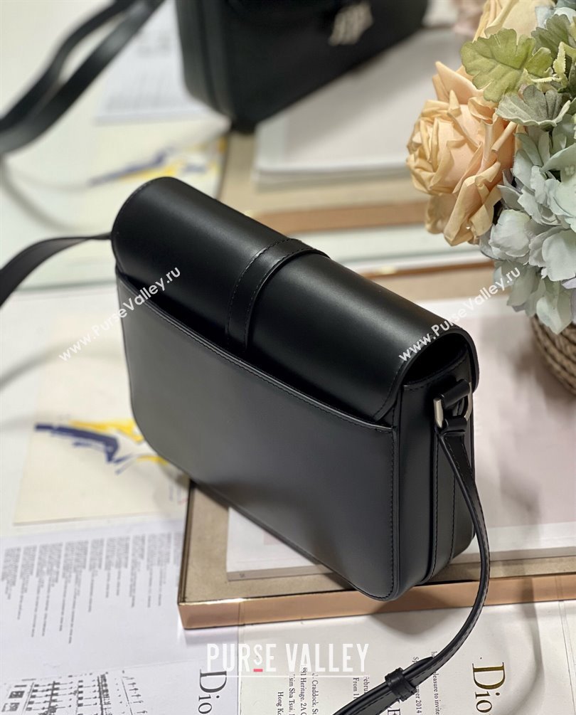 Dior boxy flap Men Bag with strap in Calfskin Black 2024 (XXG-23100616)