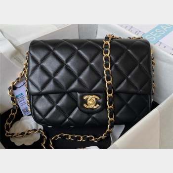 Chanel Lambskin Flap Bag AS4264 Black 2023 (jiyuan-23100709)