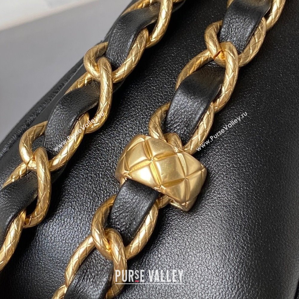 Chanel Lambskin Flap Bag AS4264 Black 2023 (jiyuan-23100709)