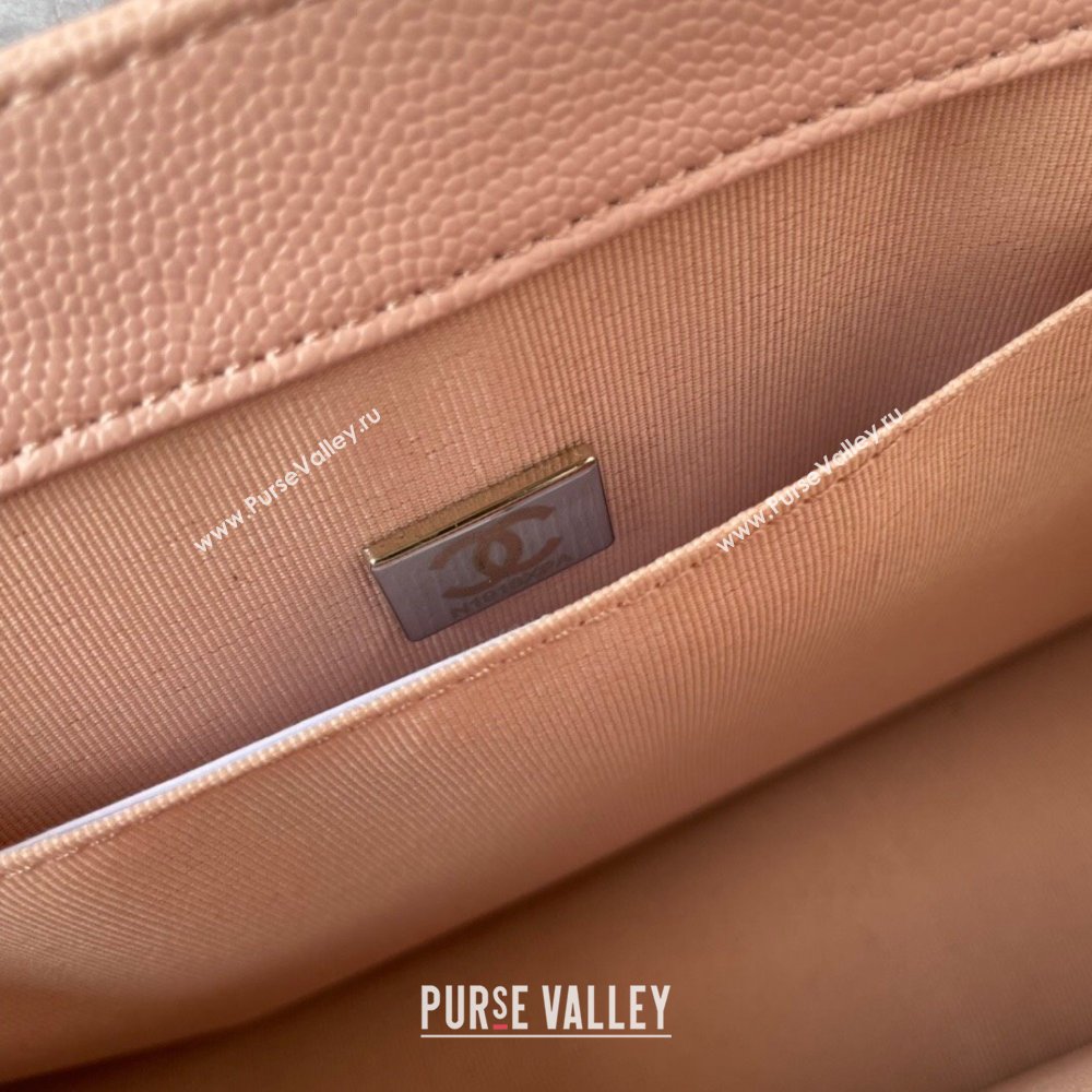 Chanel Shiny Grained Calfskin Flap Bag AS4405 Pink 2023 (jiyuan-23100718)