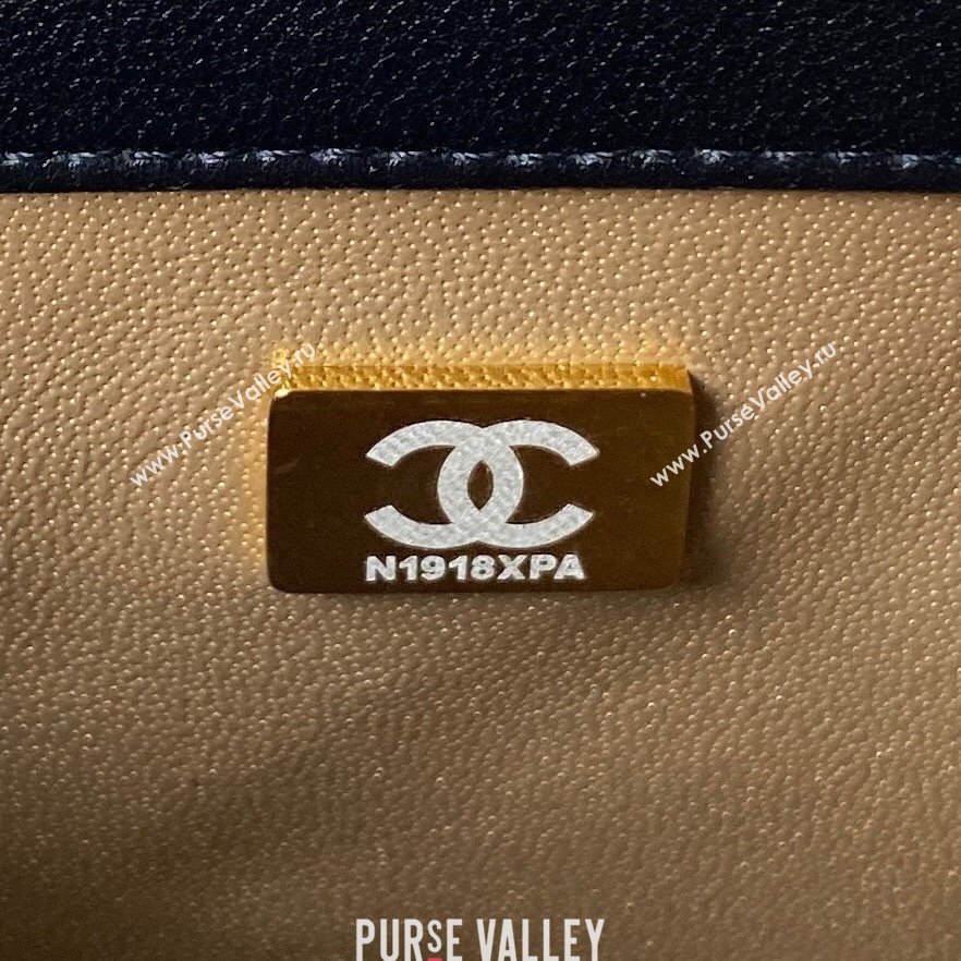 Chanel Lambskin Mini Flap Bag with Black/White Ball AS1786 Black 2023 (jiyuan-23100944)