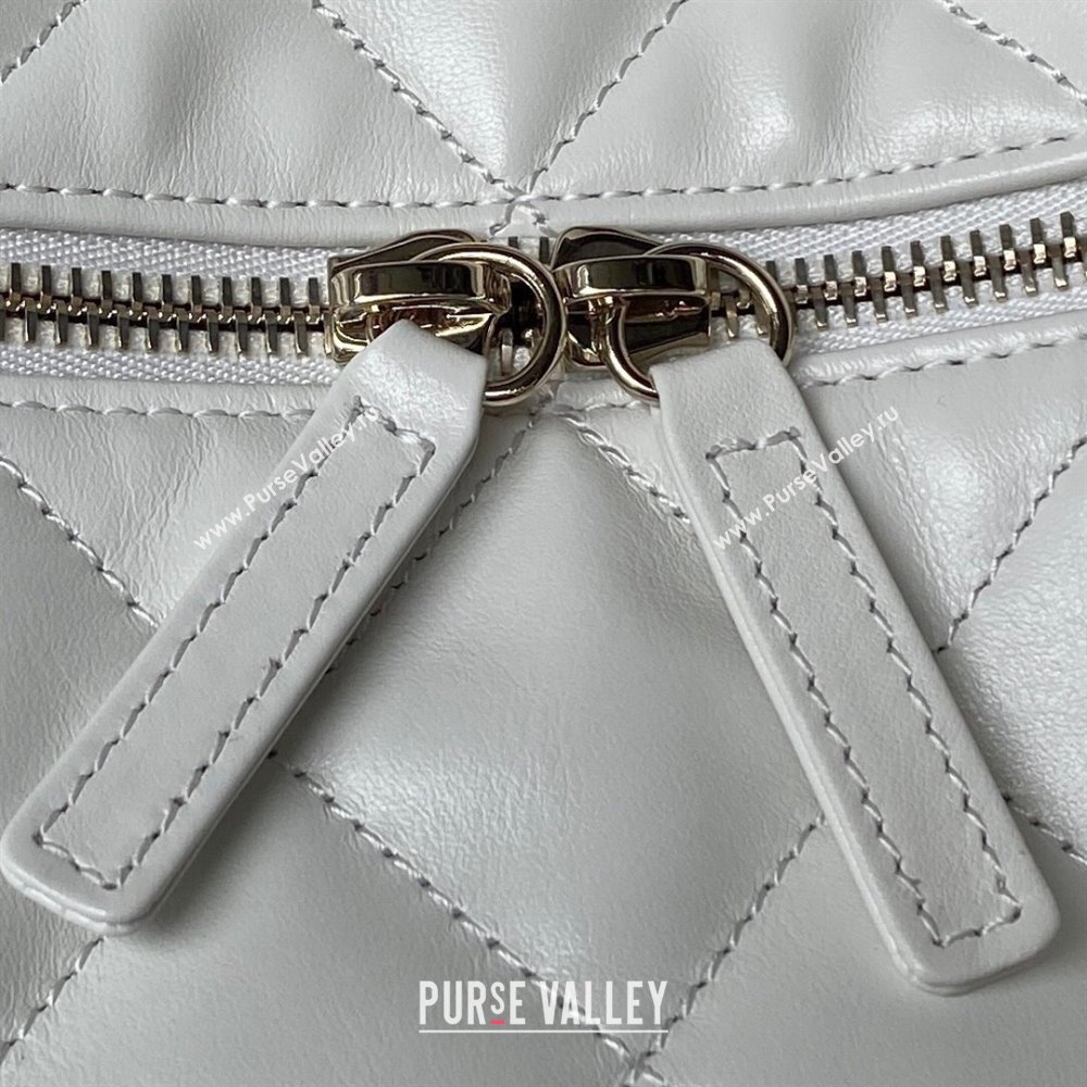 Chanel Calfskin Maxi Hobo Bag AS4339 White 2023 (jiyuan-23101014)