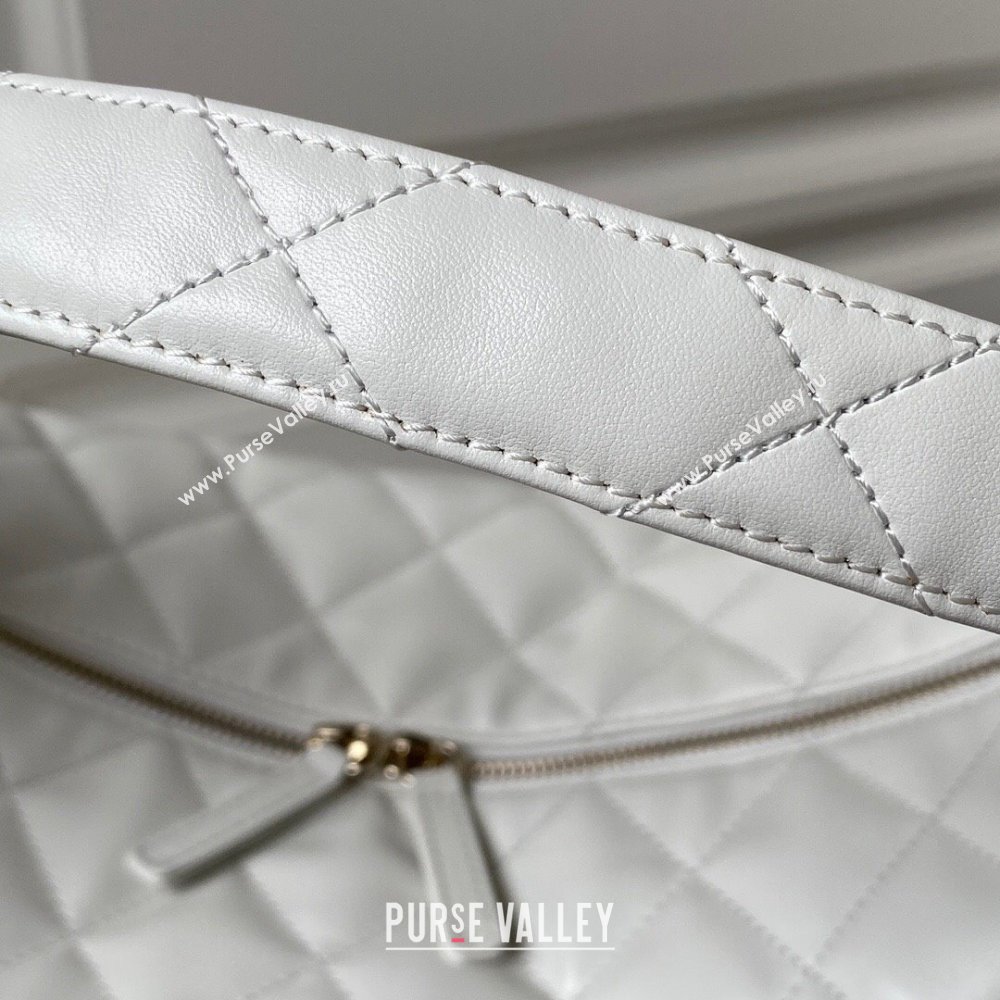 Chanel Calfskin Maxi Hobo Bag AS4339 White 2023 (jiyuan-23101014)