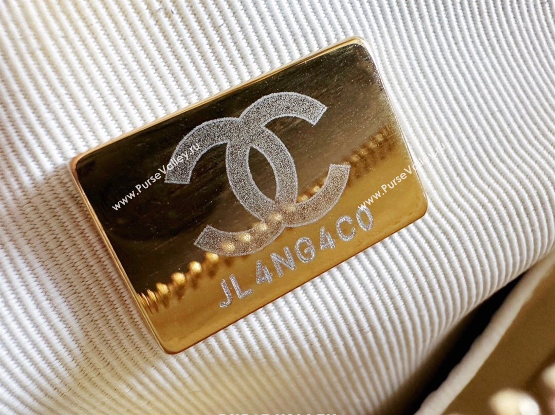 Chanel Calfskin Small Hobo Bag AS4422 White 2023 (jiyuan-23101019)