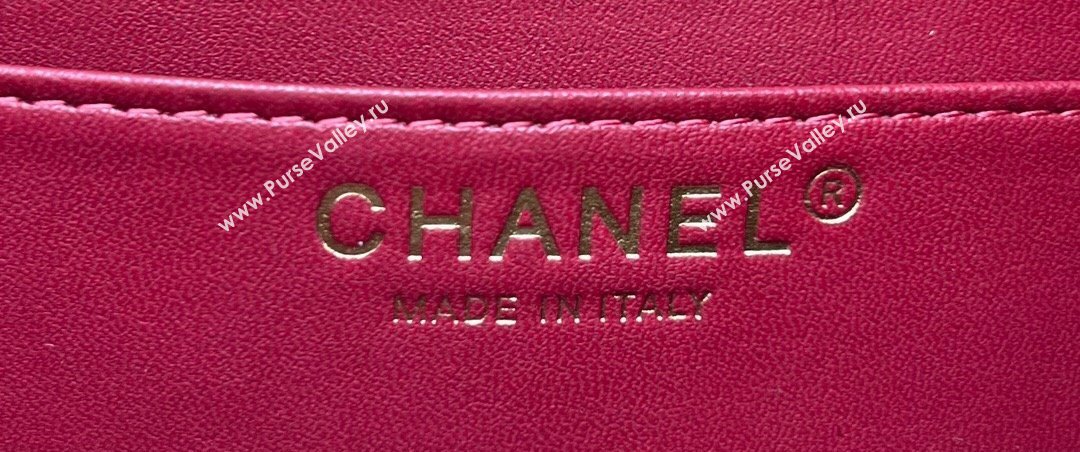 Chanel Wool Tweed Small Classic Handbag A01116 Red/Blue/Pink 2023 (jiyuan-23100917)