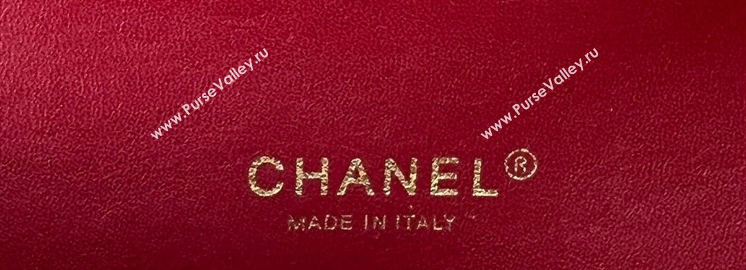 Chanel Wool Tweed Medium Classic Handbag A01112 Blue/Red 2023 (jiyuan-23100906)