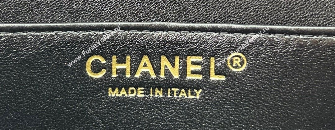 Chanel Wool Tweed Small Classic Handbag A01116 Black 2023 (jiyuan-23100910)