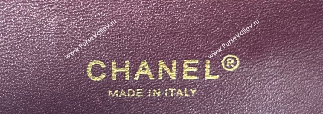 Chanel Wool Tweed Medium Classic Handbag A01112 Orange/Yellow/Black 2023 (jiyuan-23100909)