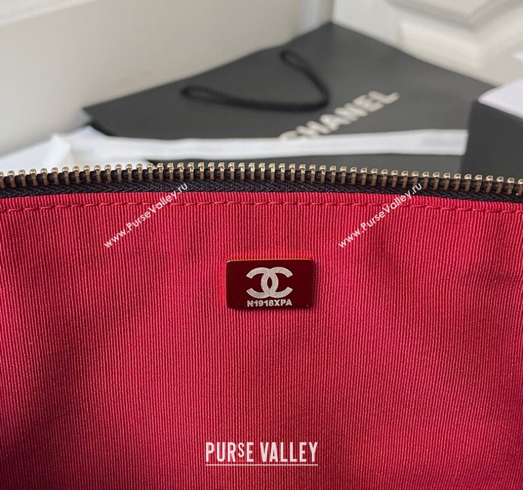 Chanel Calfskin Hobo Bag AS4347 Black 2023 (jiyuan-23101015)