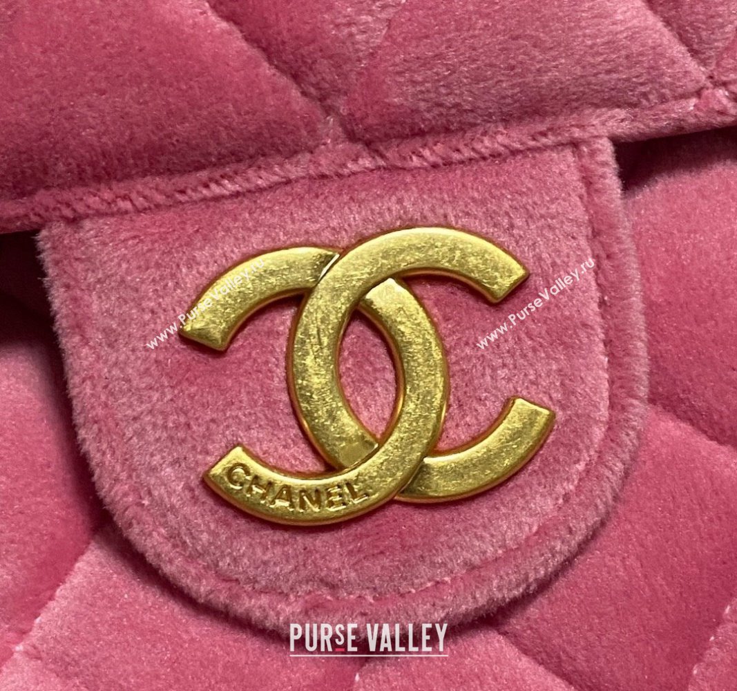 Chanel Velvet Small Hobo Bag AS4323 Pink 2023 (jiyuan-23100964)
