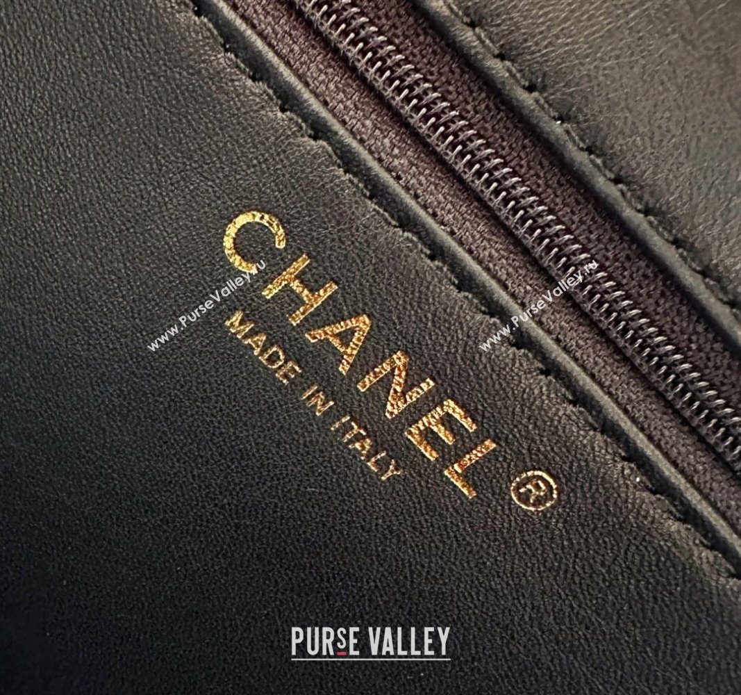 Chanel Shopping Bag in Raffia Effect Braided Tweed AS3786 Black 2023 (jiyuan-23101026)