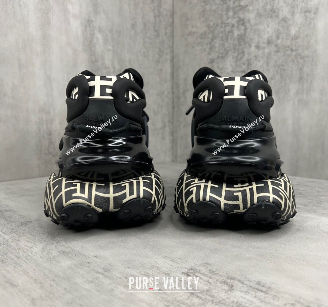 Balmain Neoprene and leather Unicorn Women/Men low-top Sneakers 05 2023 (kaola-23100705)