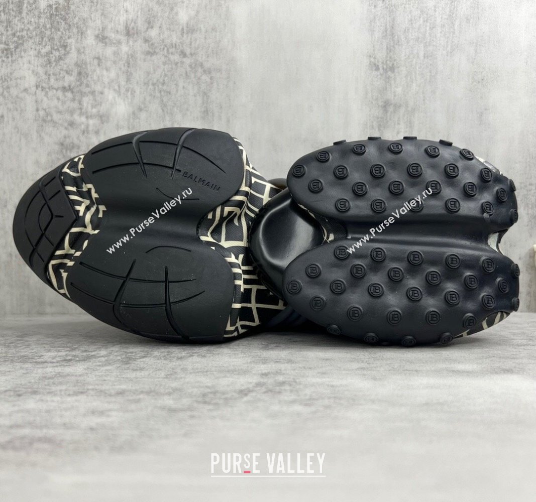 Balmain Neoprene and leather Unicorn Women/Men low-top Sneakers 05 2023 (kaola-23100705)