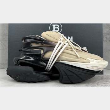 Balmain Neoprene and leather Unicorn Women/Men low-top Sneakers 09 2023 (kaola-23100709)