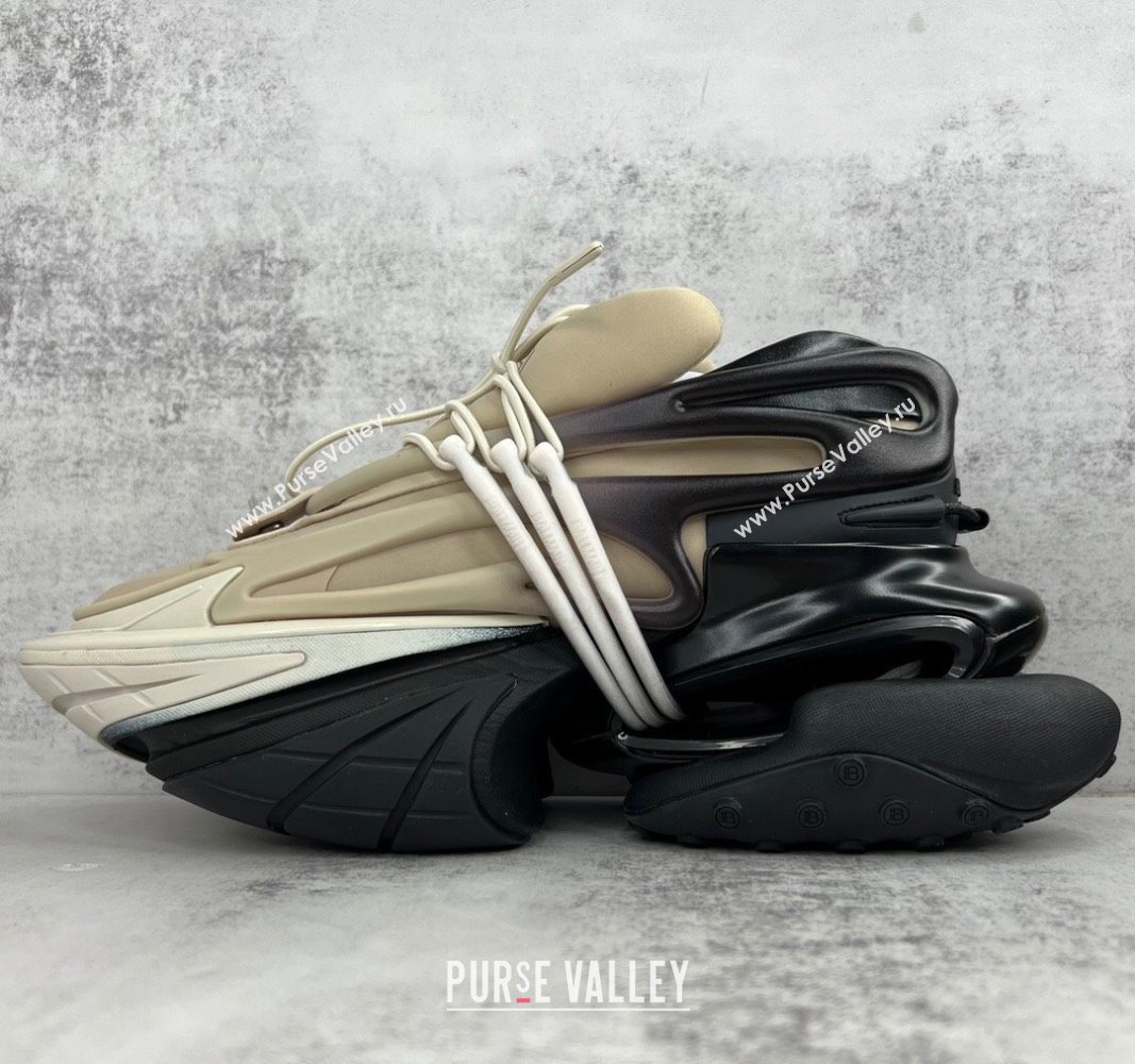 Balmain Neoprene and leather Unicorn Women/Men low-top Sneakers 09 2023 (kaola-23100709)