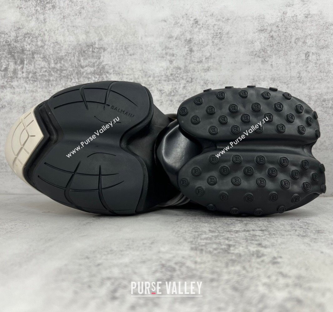 Balmain Neoprene and leather Unicorn Women/Men low-top Sneakers 09 2023 (kaola-23100709)