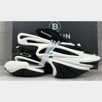 Balmain Neoprene and leather Unicorn Women/Men low-top Sneakers 15 2023 (kaola-23100715)