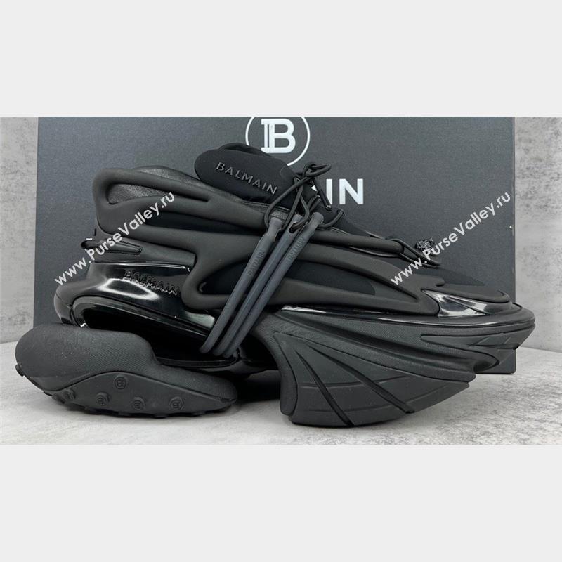 Balmain Neoprene and leather Unicorn Women/Men low-top Sneakers 16 2023 (kaola-23100716)