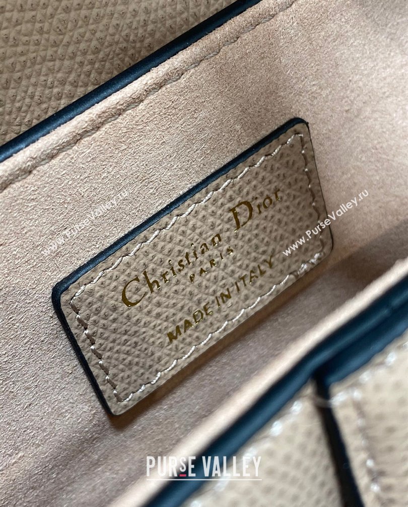 Dior Saddle Bag with Strap in Grained Calfskin Nude Pink 2023 (bonika-23100711)