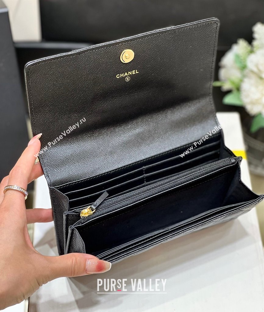 Chanel Grained Calfskin WOC Clutch Bag with Chain 2830 Black 2023 (ORIGINAL QUALITY) (shunyang-23101026)