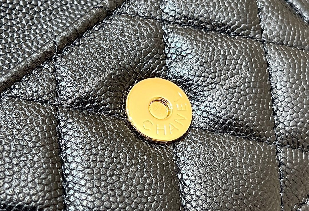 Chanel Grained Calfskin WOC Clutch Bag with Chain 2830 Black 2023 (ORIGINAL QUALITY) (shunyang-23101026)