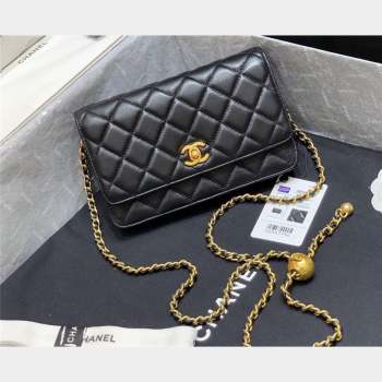 Chanel Lambskin Wallet on Chain WOC Bag AP1450 Black 2023 (ORIGINAL QUALITY) (shunyang-23101027)