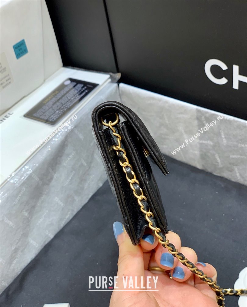 Chanel Lambskin Waist Bag AP1465 Black 2023 (ORIGINAL QUALITY) (shunyang-23101030)