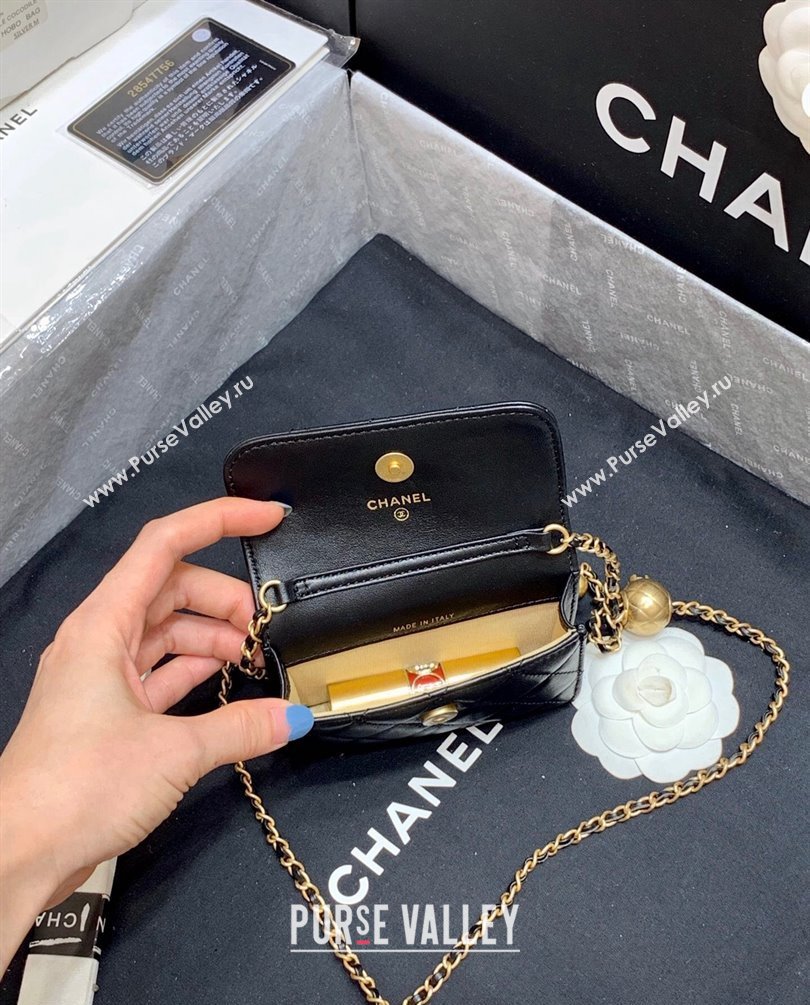Chanel Lambskin Waist Bag AP1465 Black 2023 (ORIGINAL QUALITY) (shunyang-23101030)