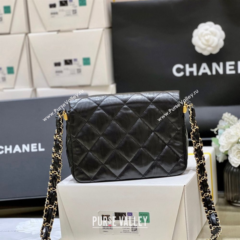 Chanel Small Flap Bag AS4423 Black 2023 (ORIGINAL QUALITY) (shunyang-23101032)