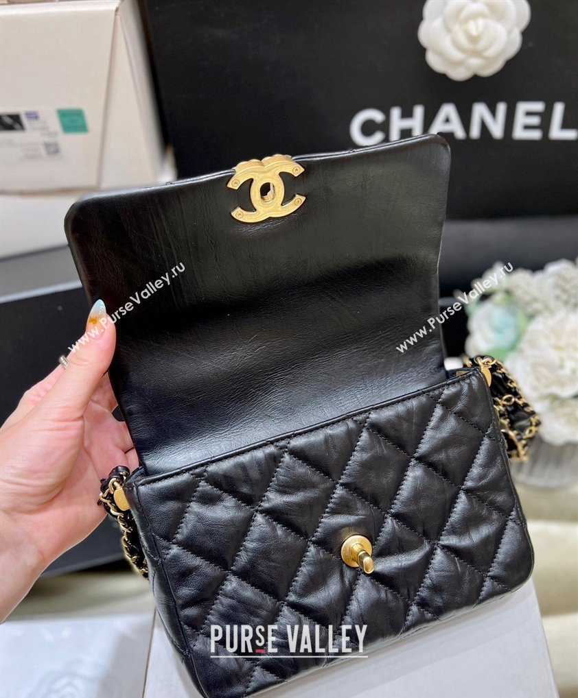 Chanel Small Flap Bag AS4423 Black 2023 (ORIGINAL QUALITY) (shunyang-23101032)