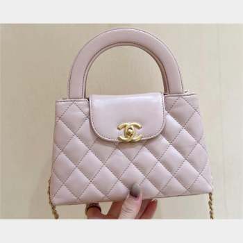 Chanel Shiny Aged Calfskin Mini Shopping Bag AS4416 Light Pink 2023 (ORIGINAL QUALITY) (shunyang-23101011)