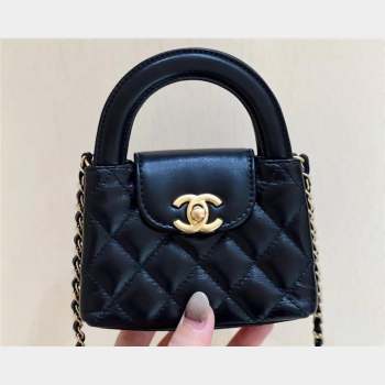 Chanel Shiny Aged Calfskin Clutch with Chain Bag AP3435 Black 2023 (ORIGINAL QUALITY) (shunyang-23101014)